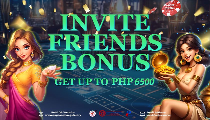 Desk Game - Friend Invite Bonus promotion!  第1张